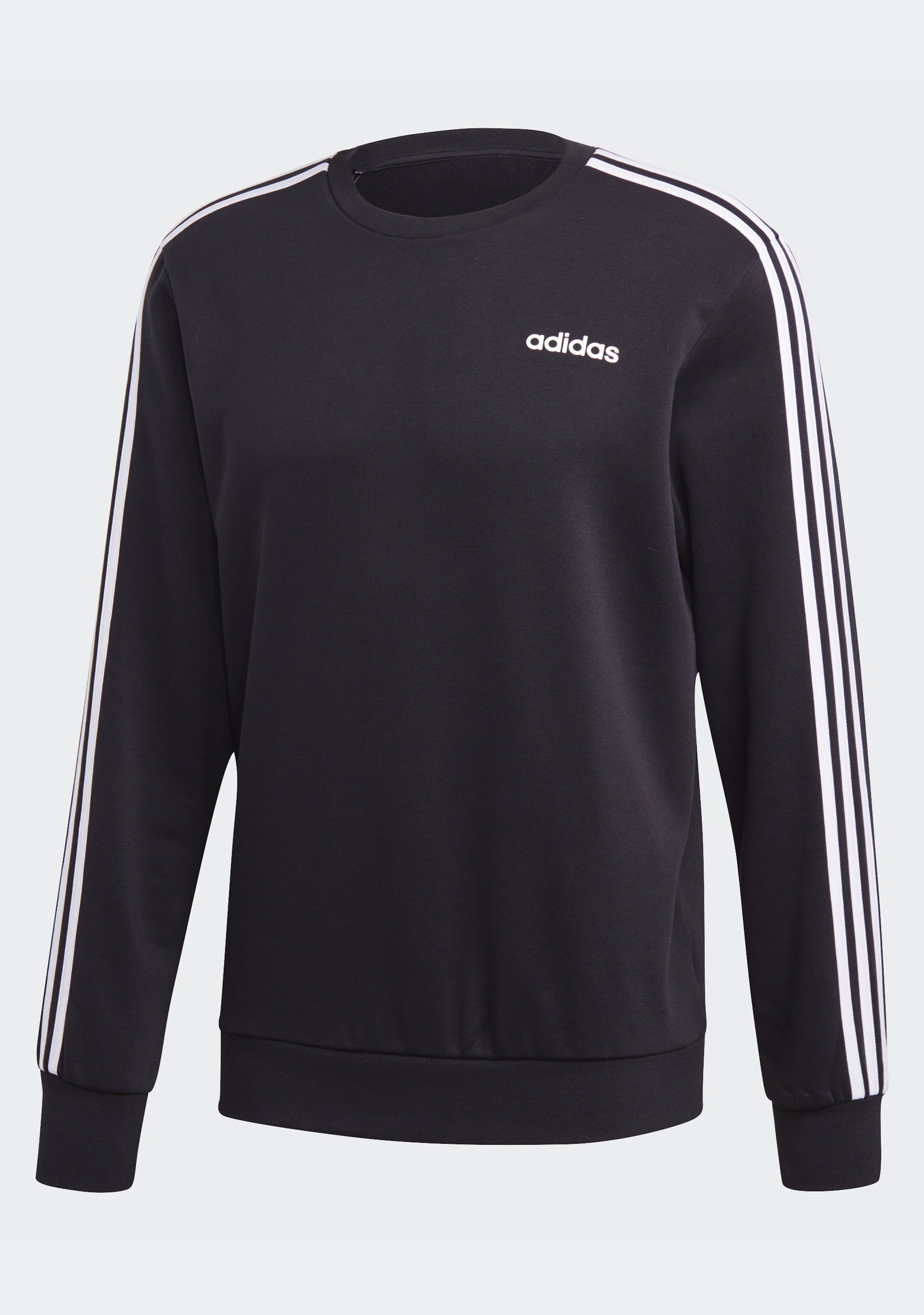 Adidas Men's Essentials 3 Stripes French Terry Crew