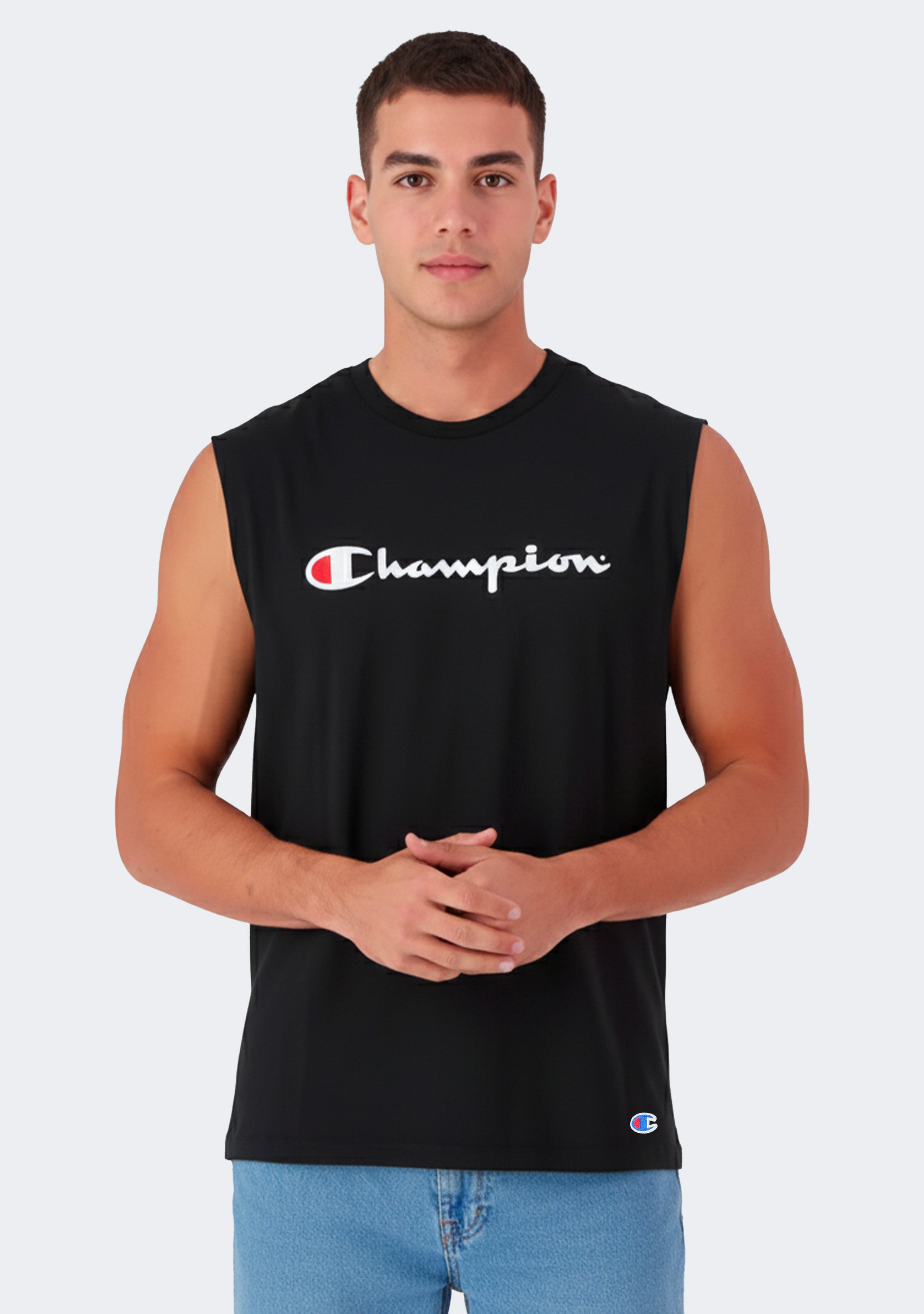 Champion Men's Script Muscle Tank
