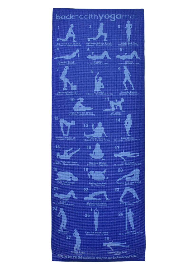 28 Exercise Guide Yoga Mat