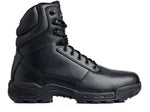 Tracerlite Mens 8 Inch Leather Side Zip Boot Black <br> ET1004