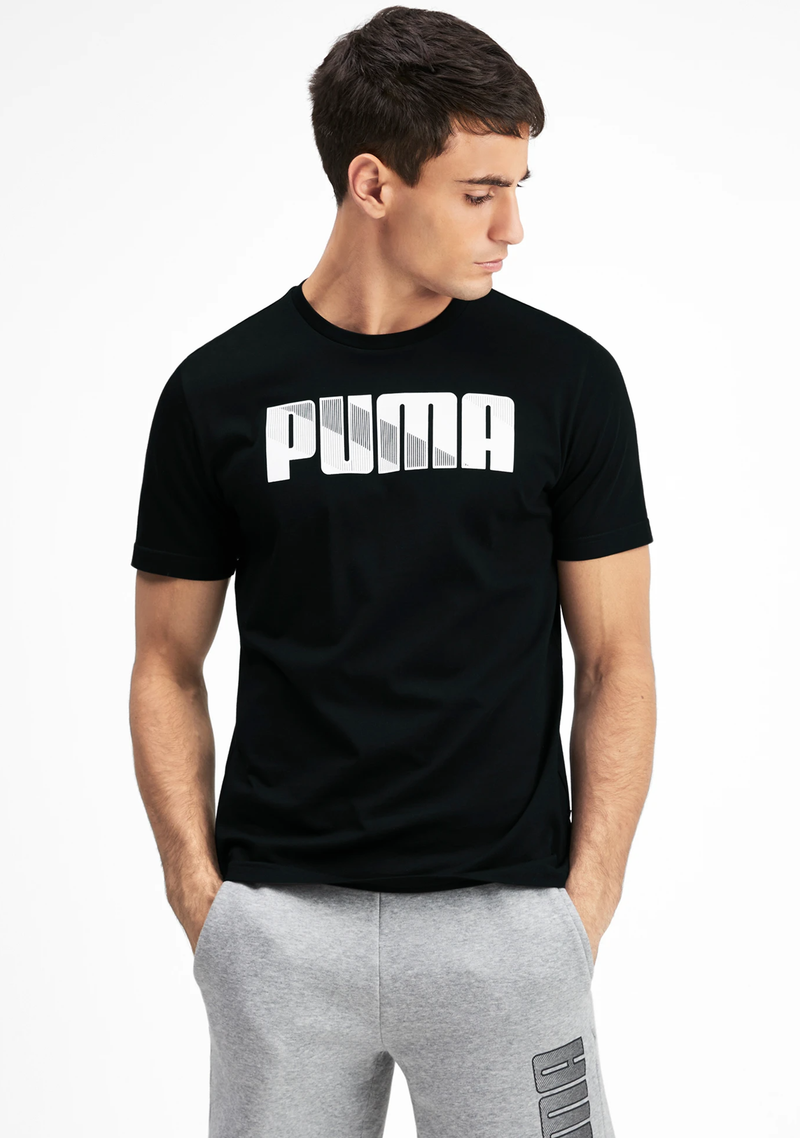 Puma Graphic Brand Tee Mens <br> 580202 01