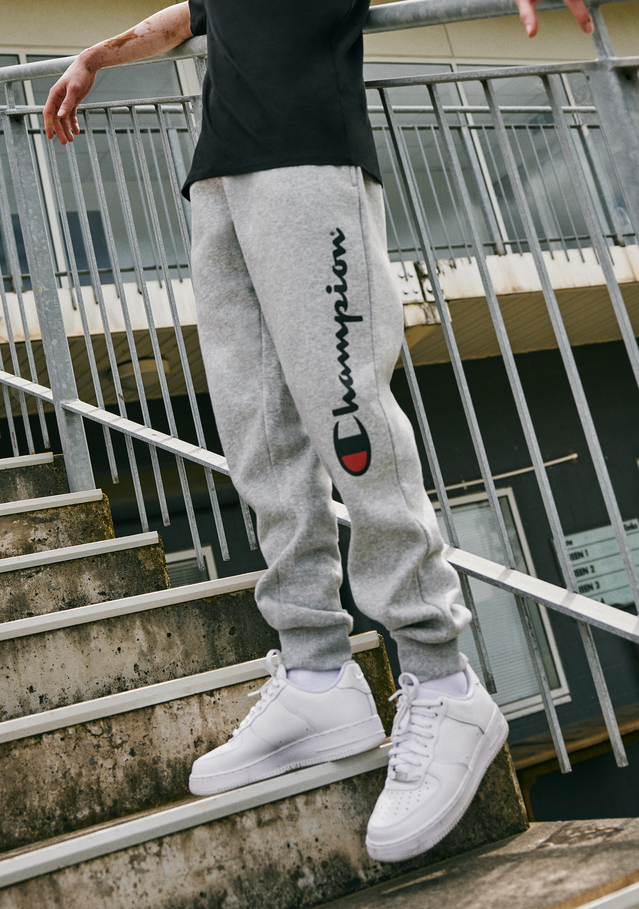 Champion Men s Script Cuff Pants Jim Kidd Sports
