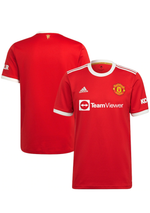 Adidas Mens Manchester United 21/22 Home Jersey <br> H31447