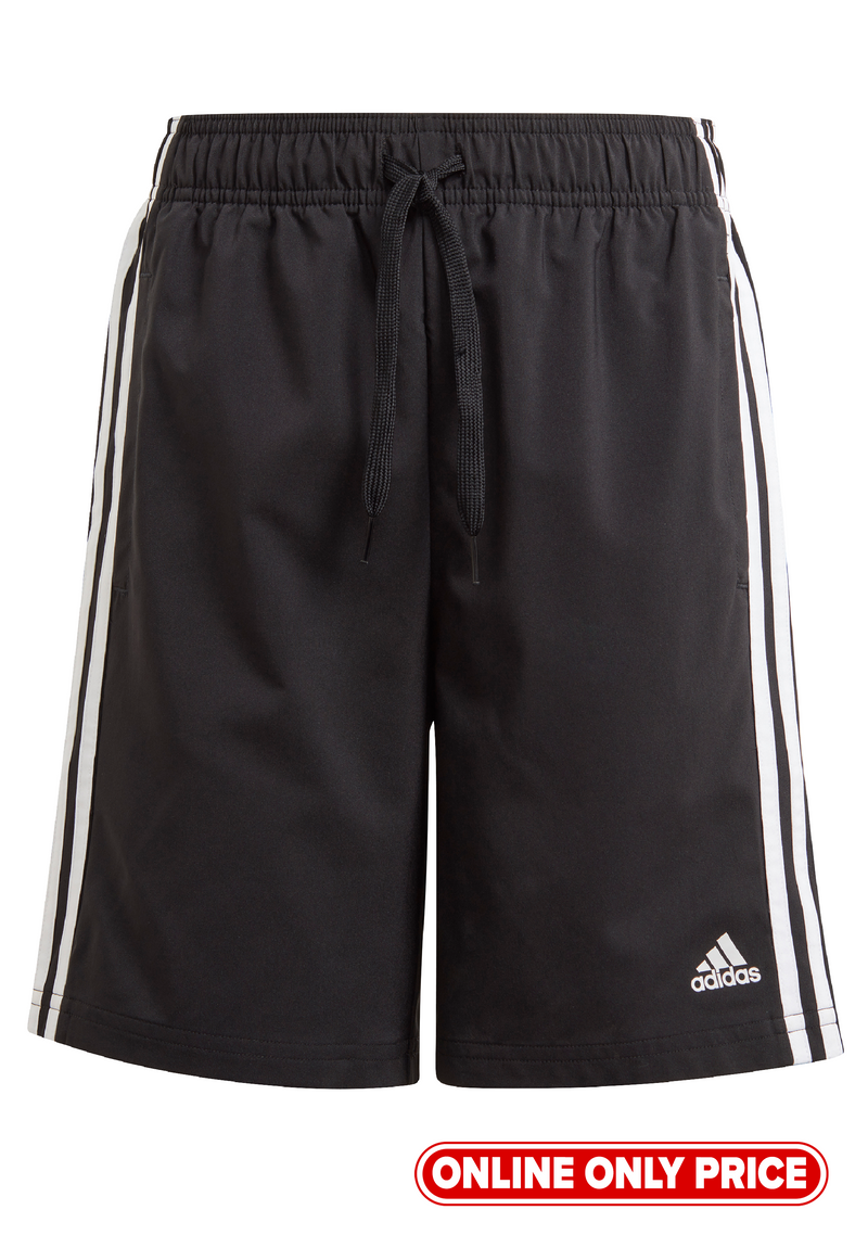 Adidas Boys Essentials 3 Stripe Chelsea Shorts <br> GN4093