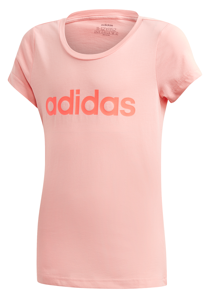 Adidas Junior Esssentials Linear Cotton Tee