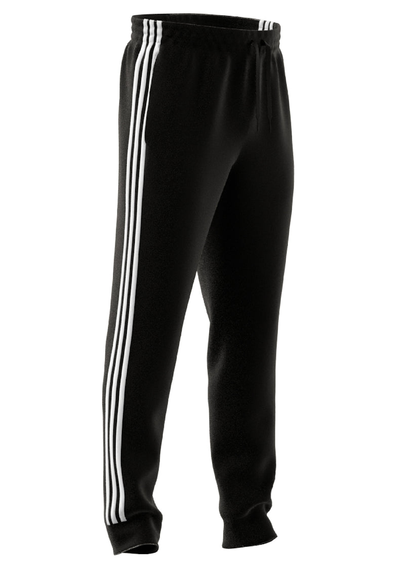 adidas Essentials Fleece Tapered Cuff 3-Stripes Joggers M