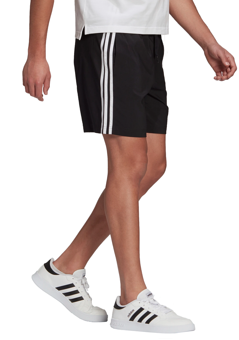 Adidas Mens Aeroready Essentials Chelsea 3-Stripe Shorts Black <br> GL0022