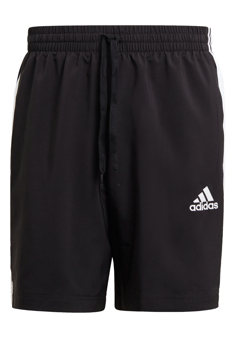 Adidas Mens Aeroready Essentials Chelsea 3-Stripe Shorts Black <br> GL0022