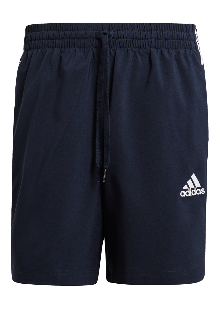 Adidas Men’s Aeroready Essentials Chelsea 3-Stripe Shorts Navy
