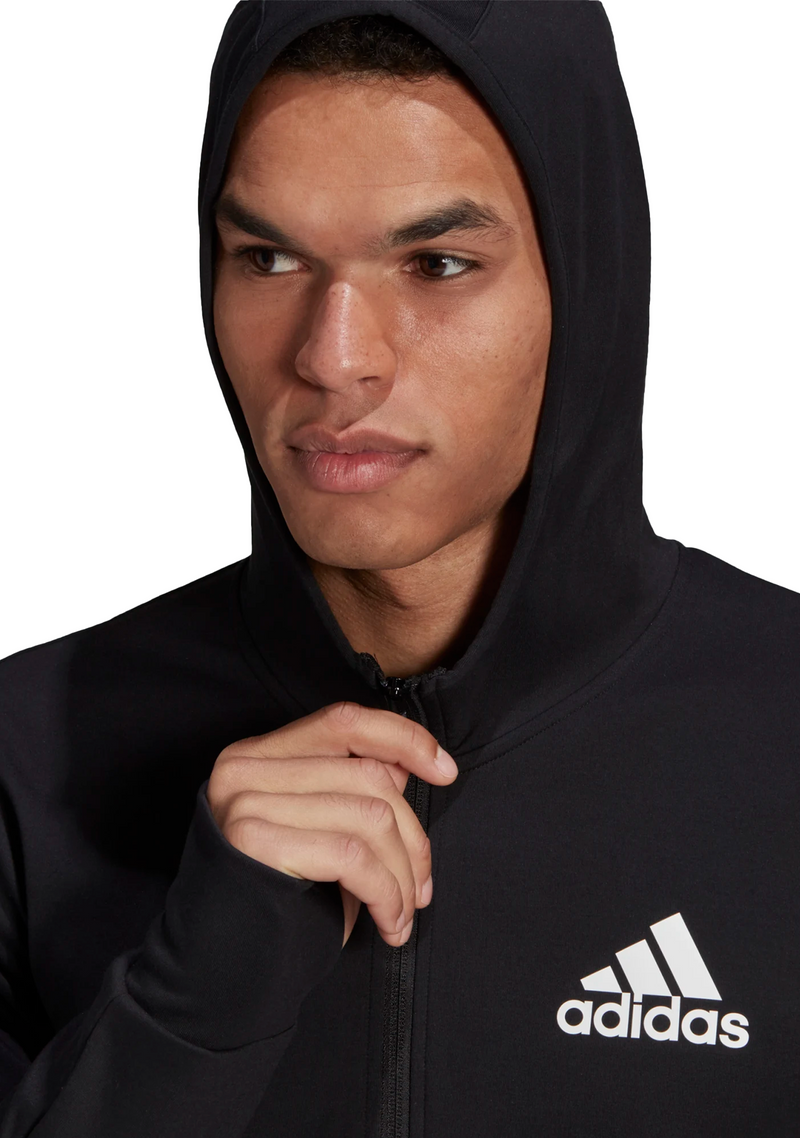 Adidas Mens Designed to Move Motion Full Zip Hoodie <br> GM2080