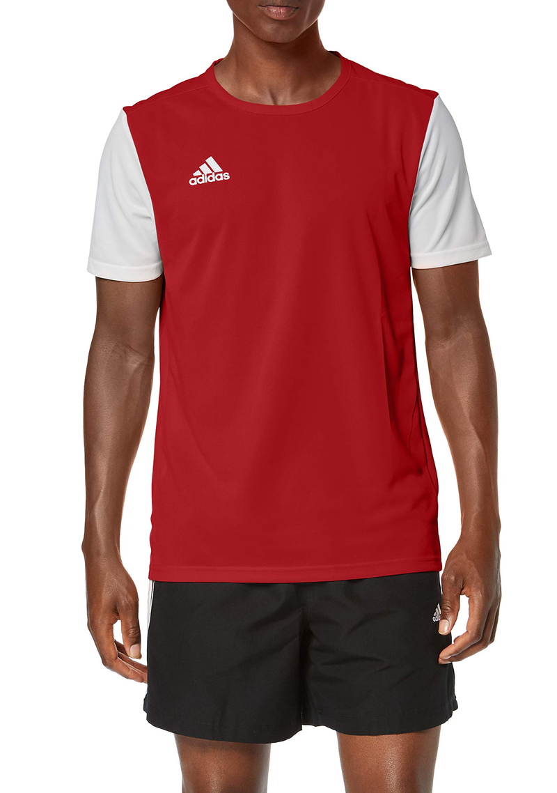 Adidas Mens Estro 19 Jersey Power Red <BR> DP3230