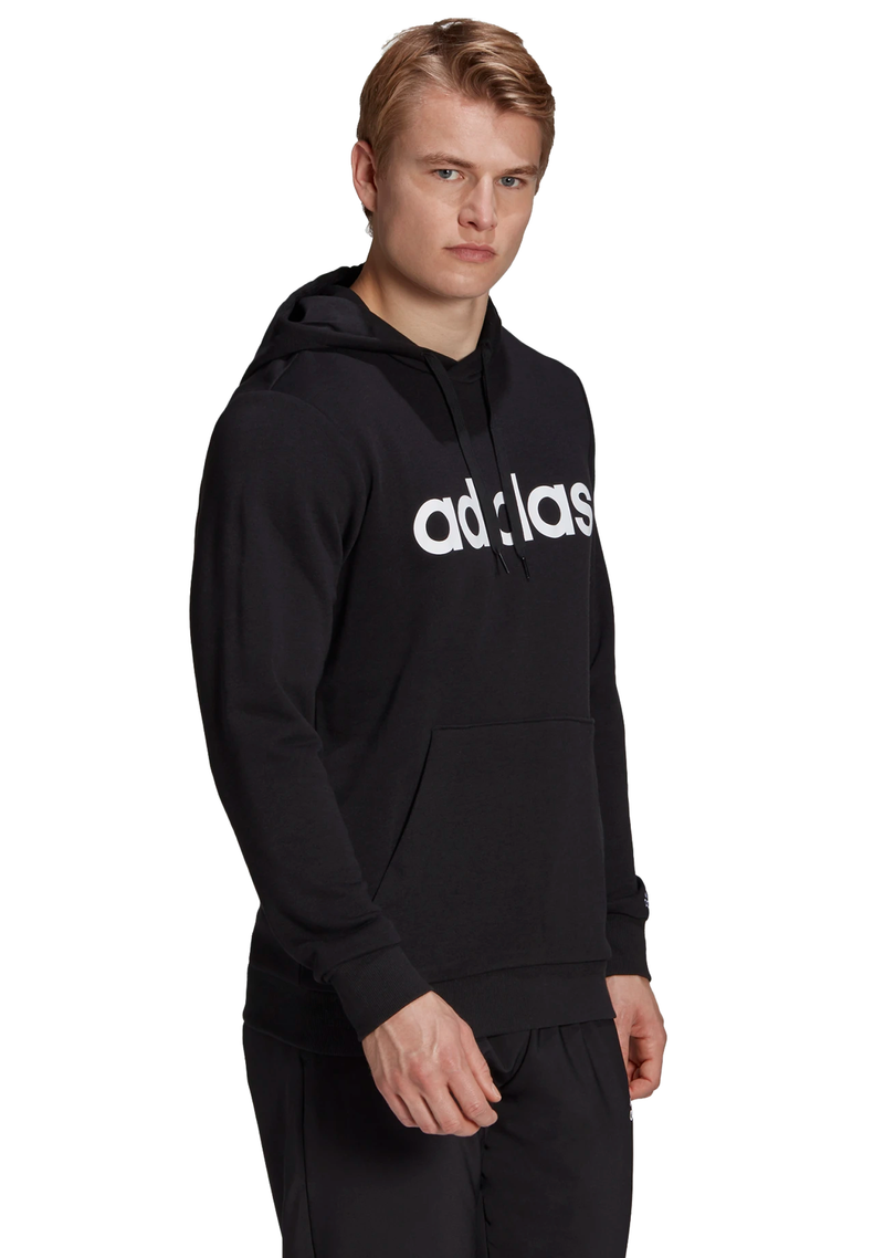 Adidas Mens Linear Logo Full Length Hoodie <br> GK9057