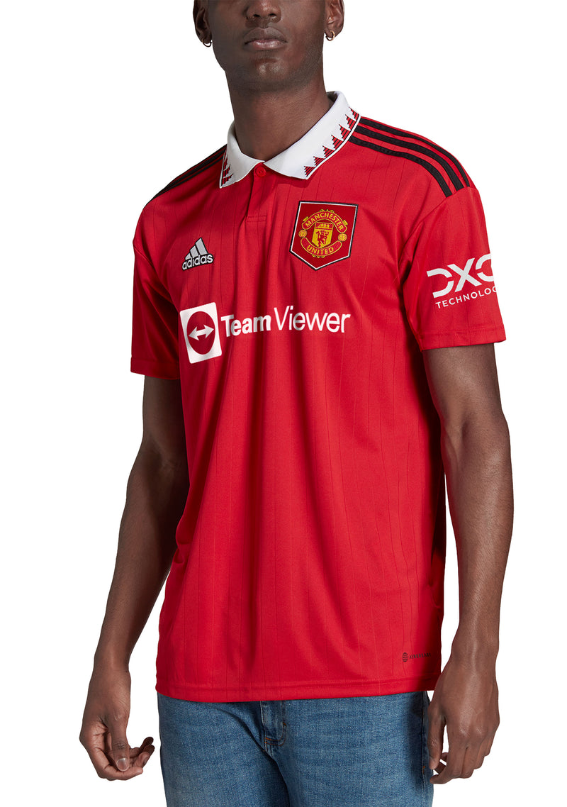 Adidas Mens Manchester United FC 22/23 Home Jersey <br> H13881