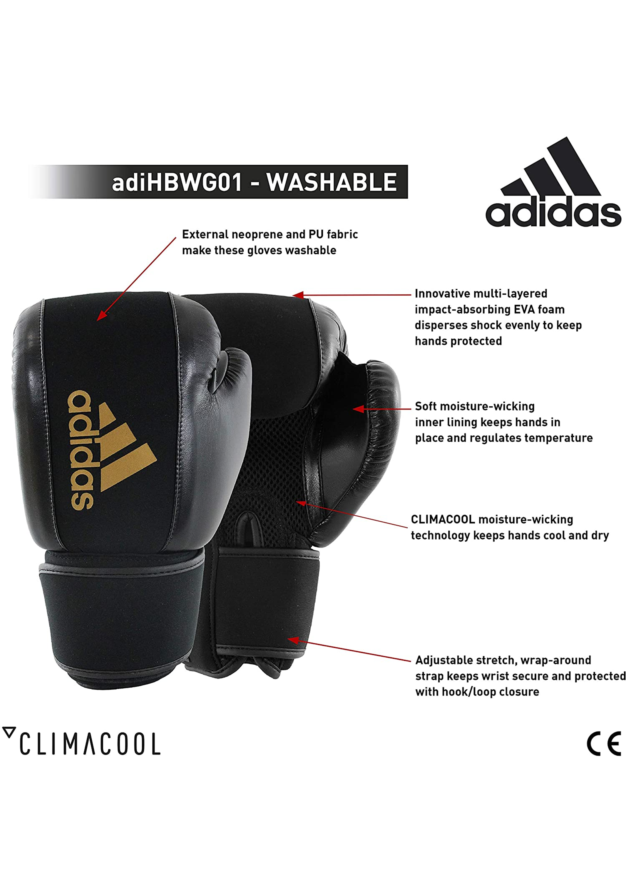 Adidas washable clearance boxing gloves