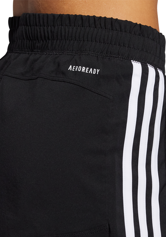 Adidas Womens 3 Stripe Pacer Two-In-One Shorts