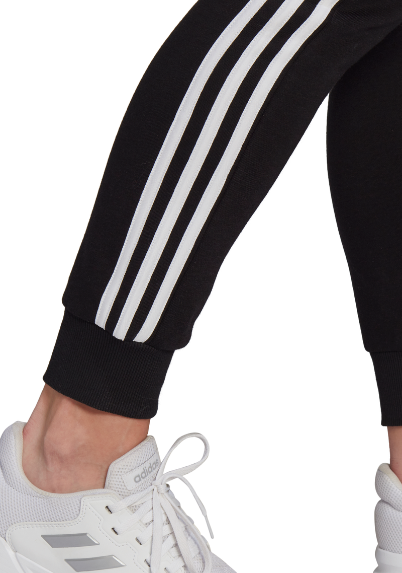 Adidas Womens Essential Fleece 3 Stripe Pants GM5551