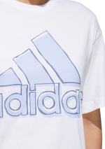 Adidas Womens Big Logo Tee <BR> HB5100