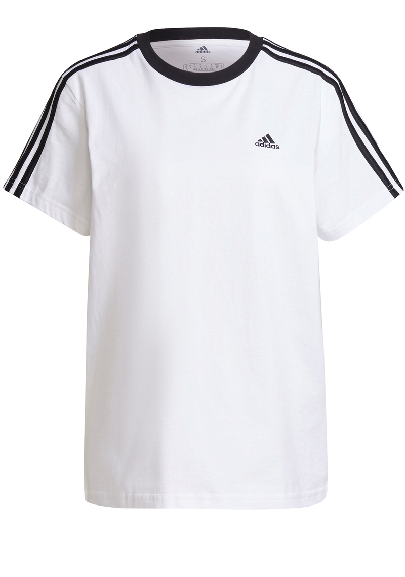 Adidas three stripe shirt top womens