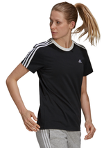 Adidas Womens Essentials 3-Stripes Tee <br> GS1379