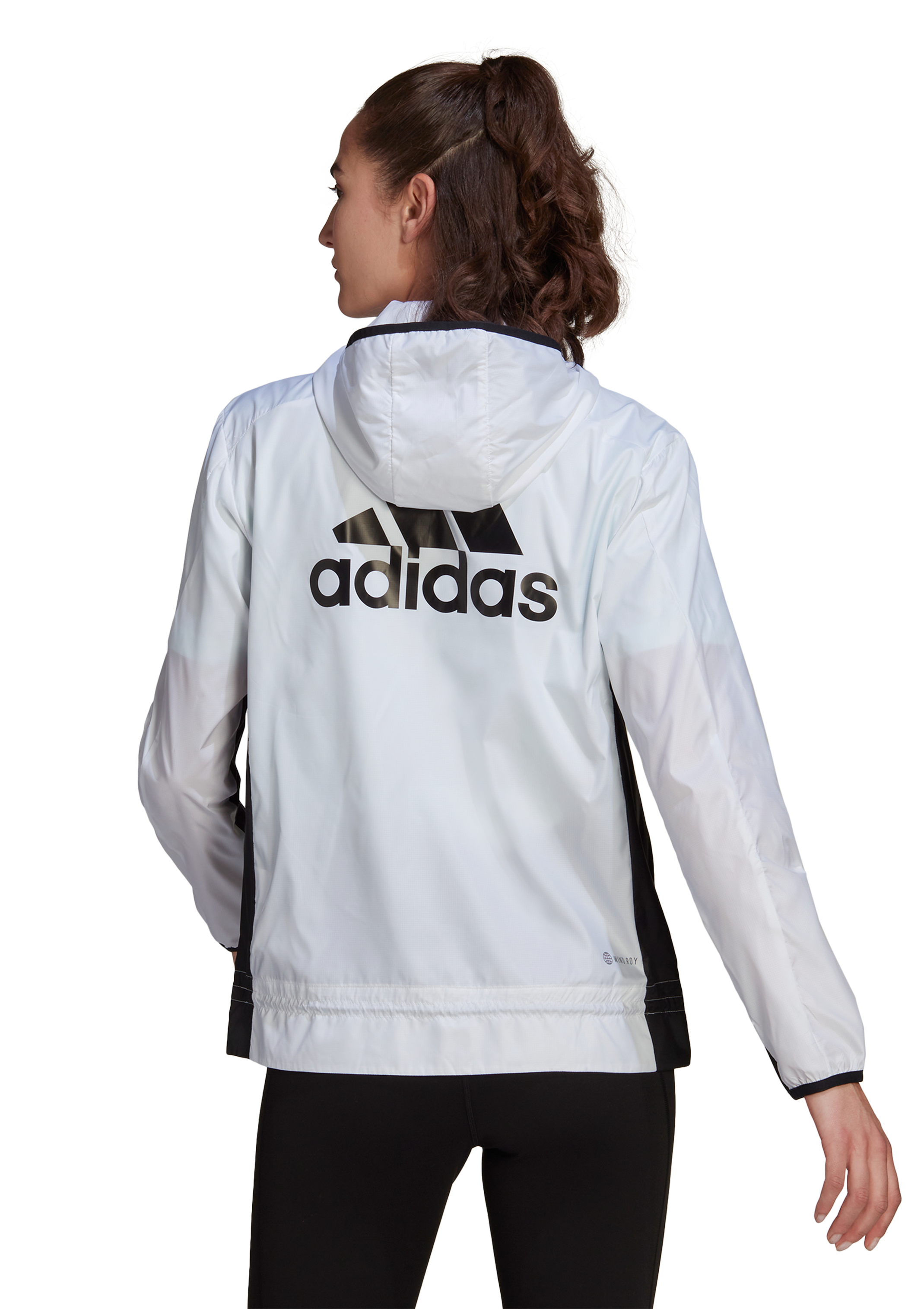 Adidas sales windcheater women's