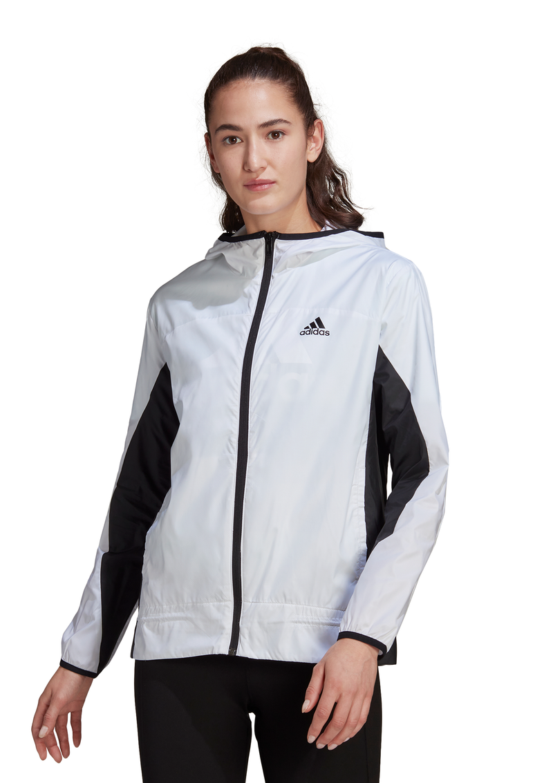 Adidas pullover windbreaker deals womens