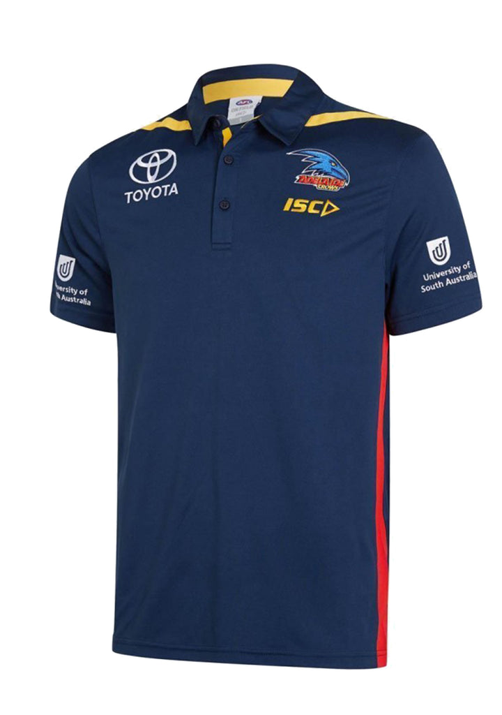 ISC Adelaide Crows 2019 Mens Media Polo <BR> AC19POL01M
