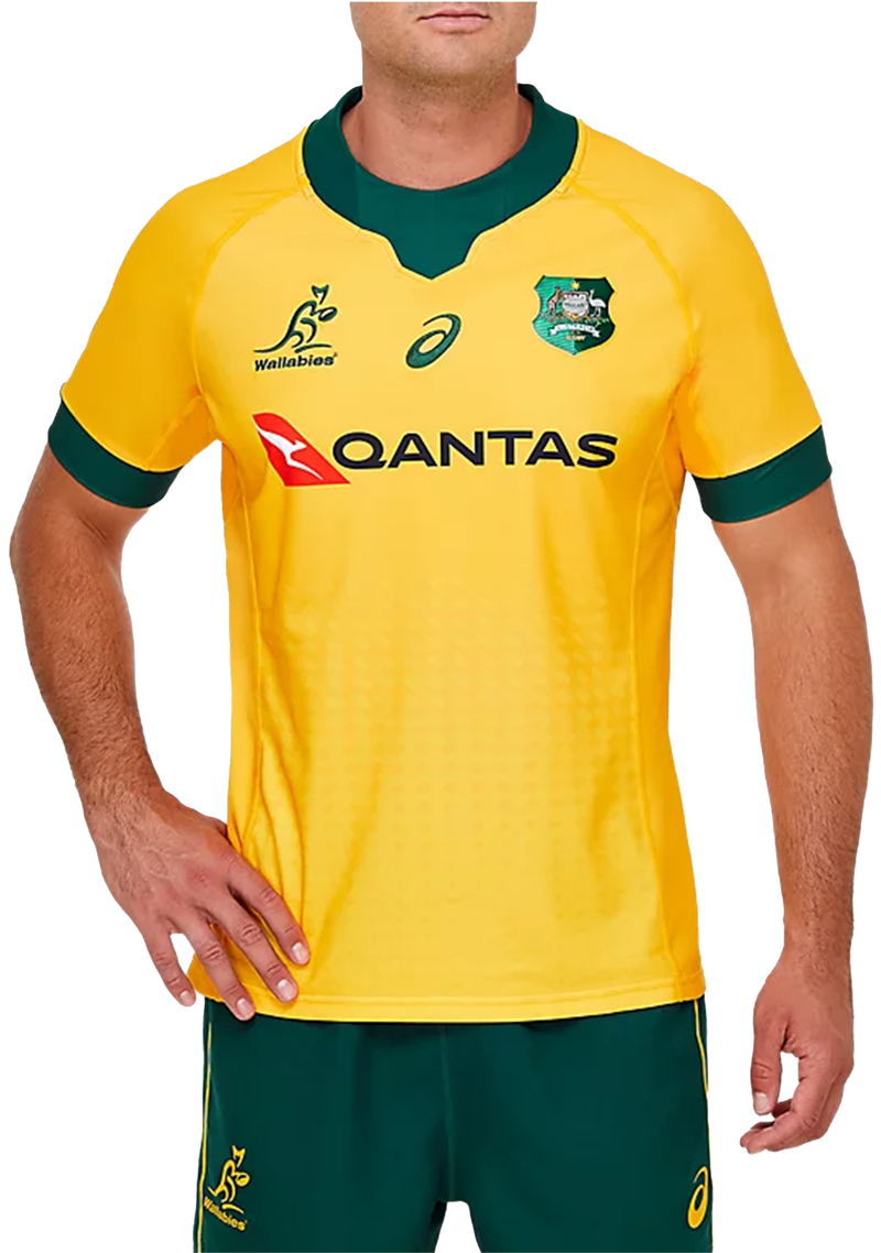 Asics Mens Wallabies 2020 Replica Home Jersey <br> 2111A821 750