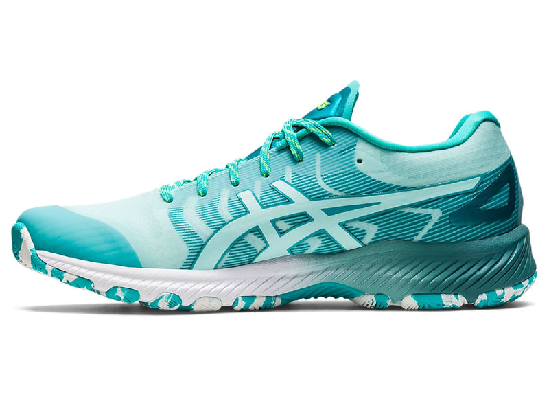 Asics gel professional 14 discount 4101 island blue netball trainers