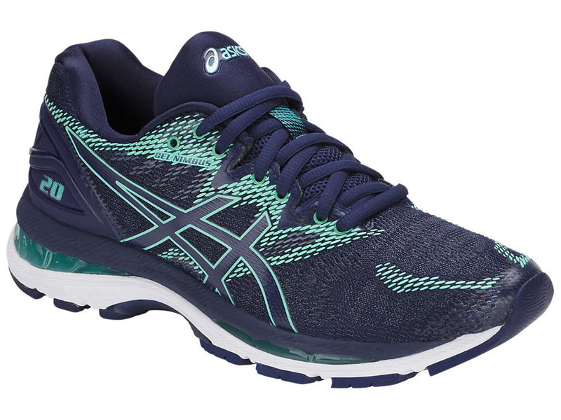 Asics Womens Gel Nimbus 20 (D Width) <BR> T851N 4949