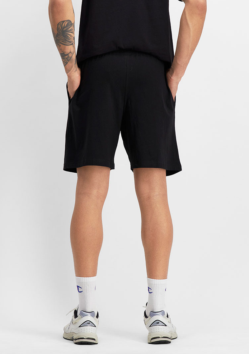 Champion Mens Script Jersey Short <br> AXRWN BLK