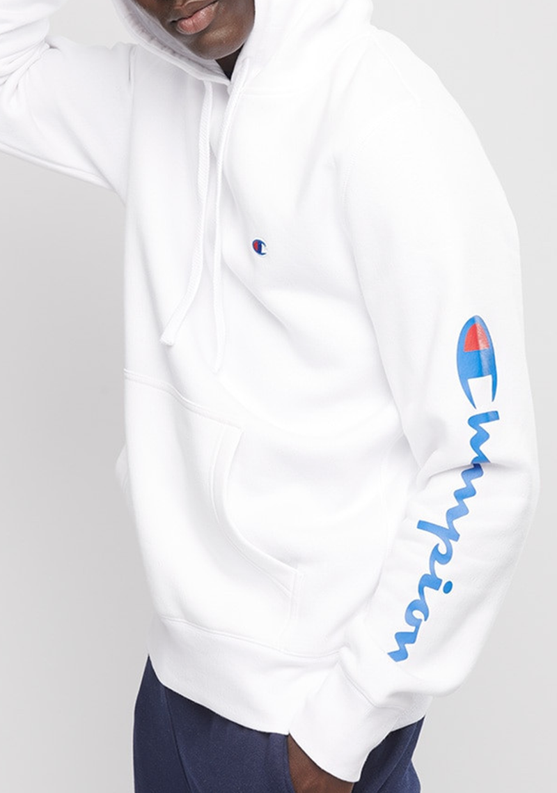 Champion Mens SPS Graphic Print Hoodie <br> AXWPN 7MY