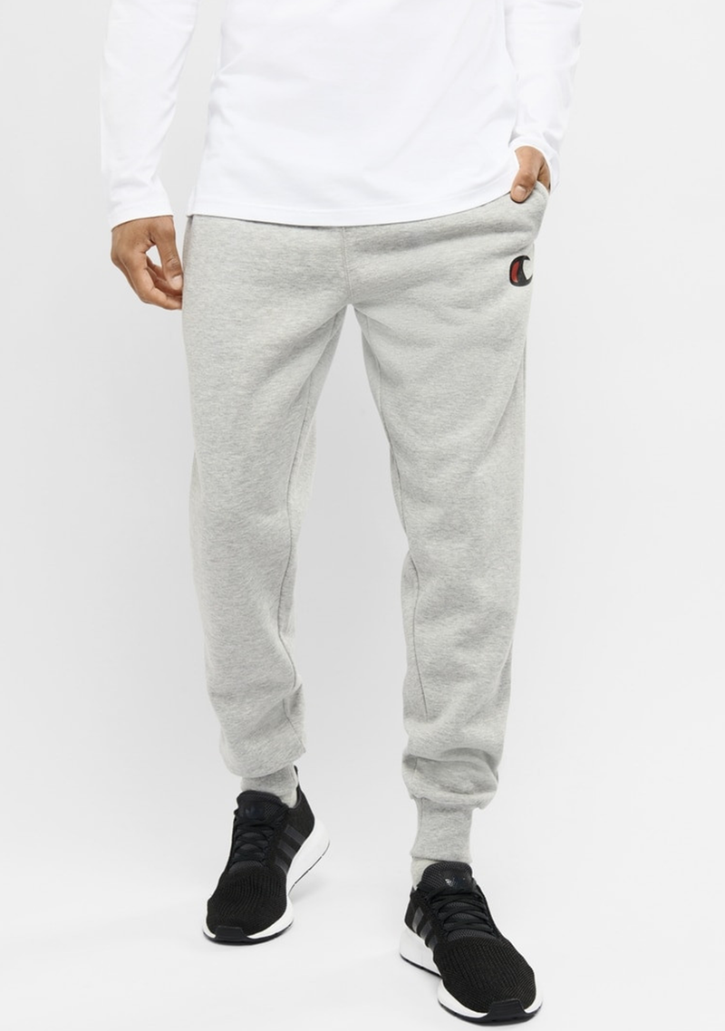 Champion C Logo Cuff Pant Mens Oxford Heather AY76N A3R Jim Kidd
