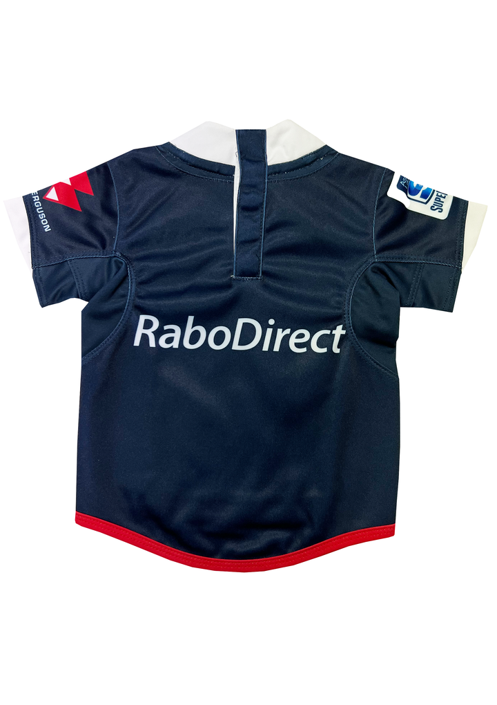 BLK Toddlers Melbourne Rebels Replica Jersey Away 2015 <br> MRJR325NVY