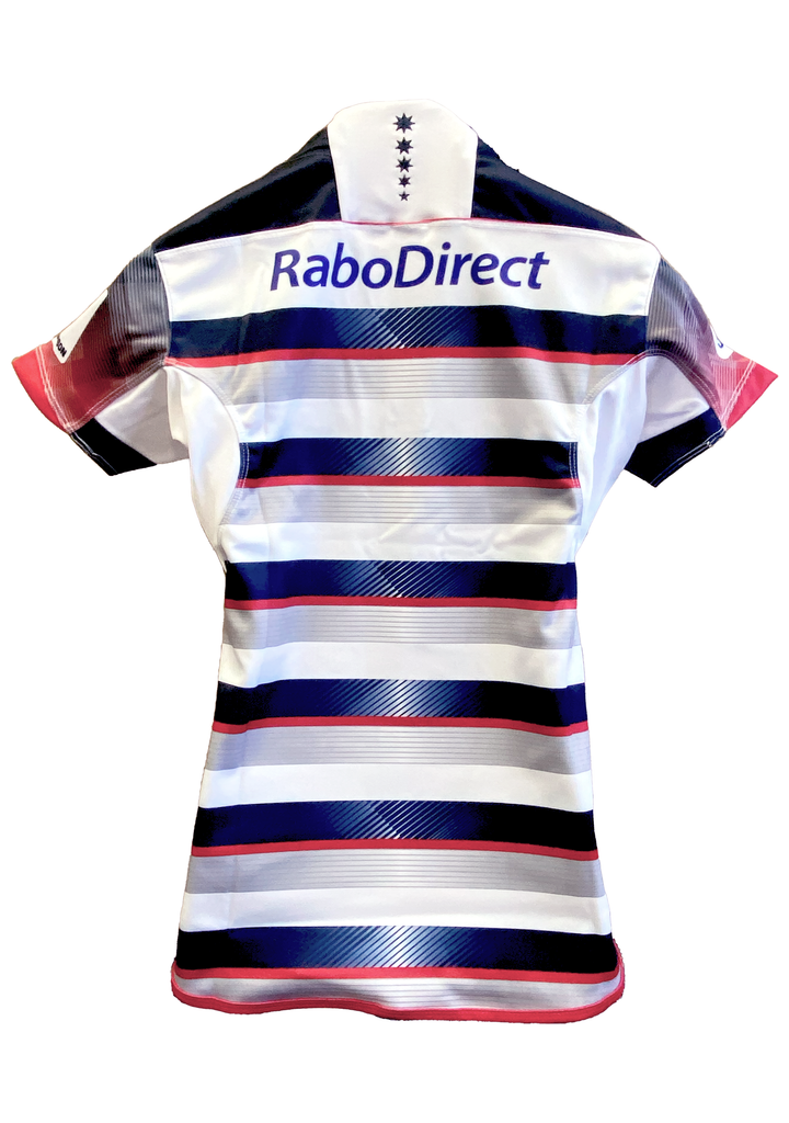 BLK Womens Melbourne Rebels Replica Jersey Home 2015 <br> MRJR320WHT