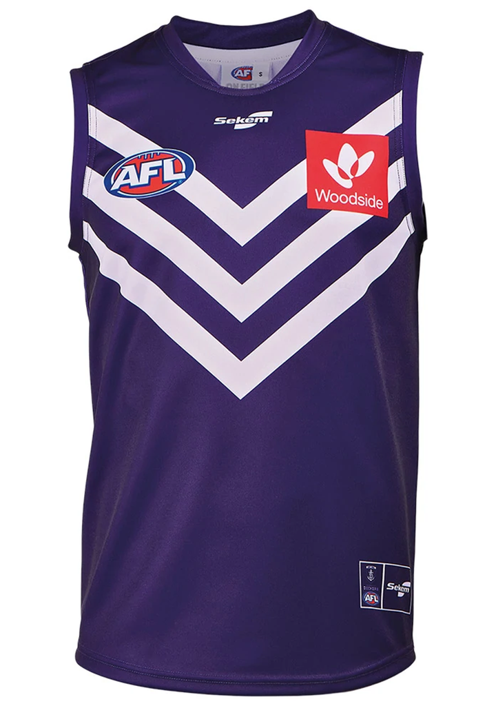 Burley Sekem Adults Fremantle Dockers Home Replica Jumper