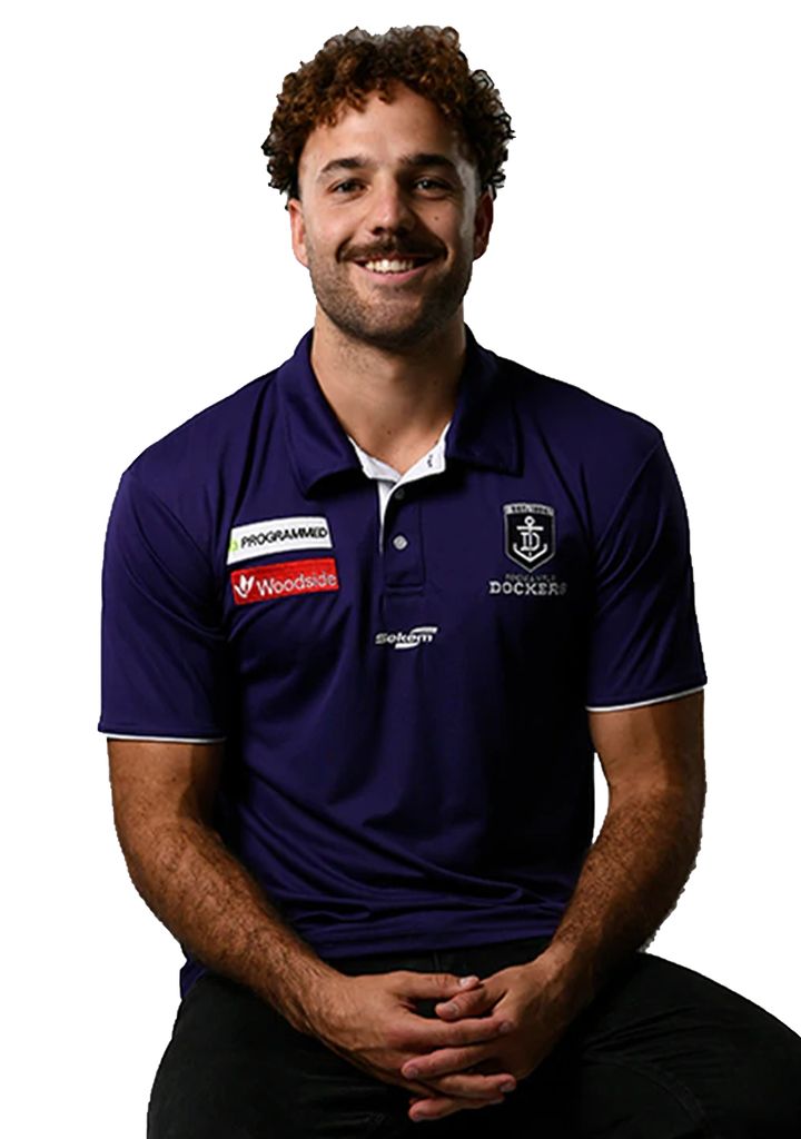 Burley Sekem Mens Fremantle Dockers Player Polo Shirt <br> 91F011M