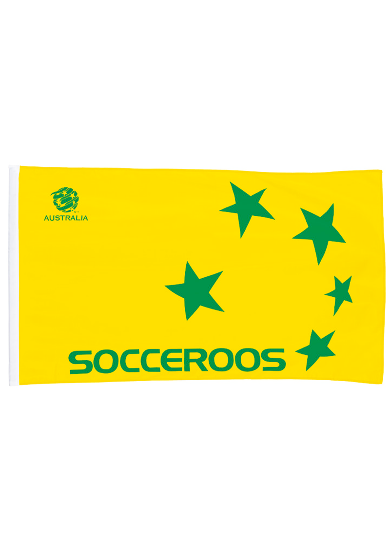 Burley Sekem Socceroos Supporter Flag 60CM X 90CM