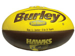 Burley Soft Touch Football Hawthorn Size 1 <br> AFLSOHA1