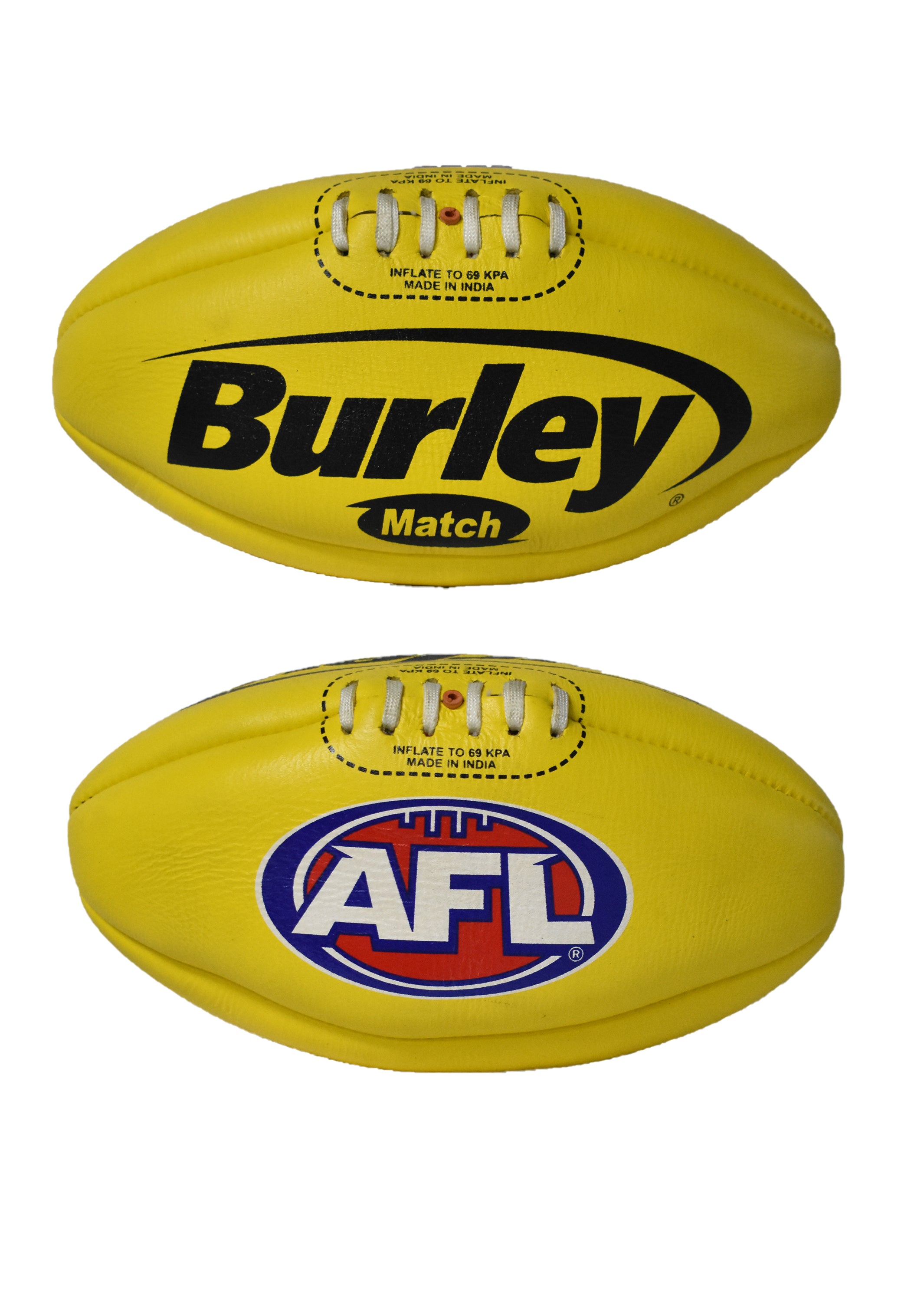 Burley Yellow Match Football – Jim Kidd Sports