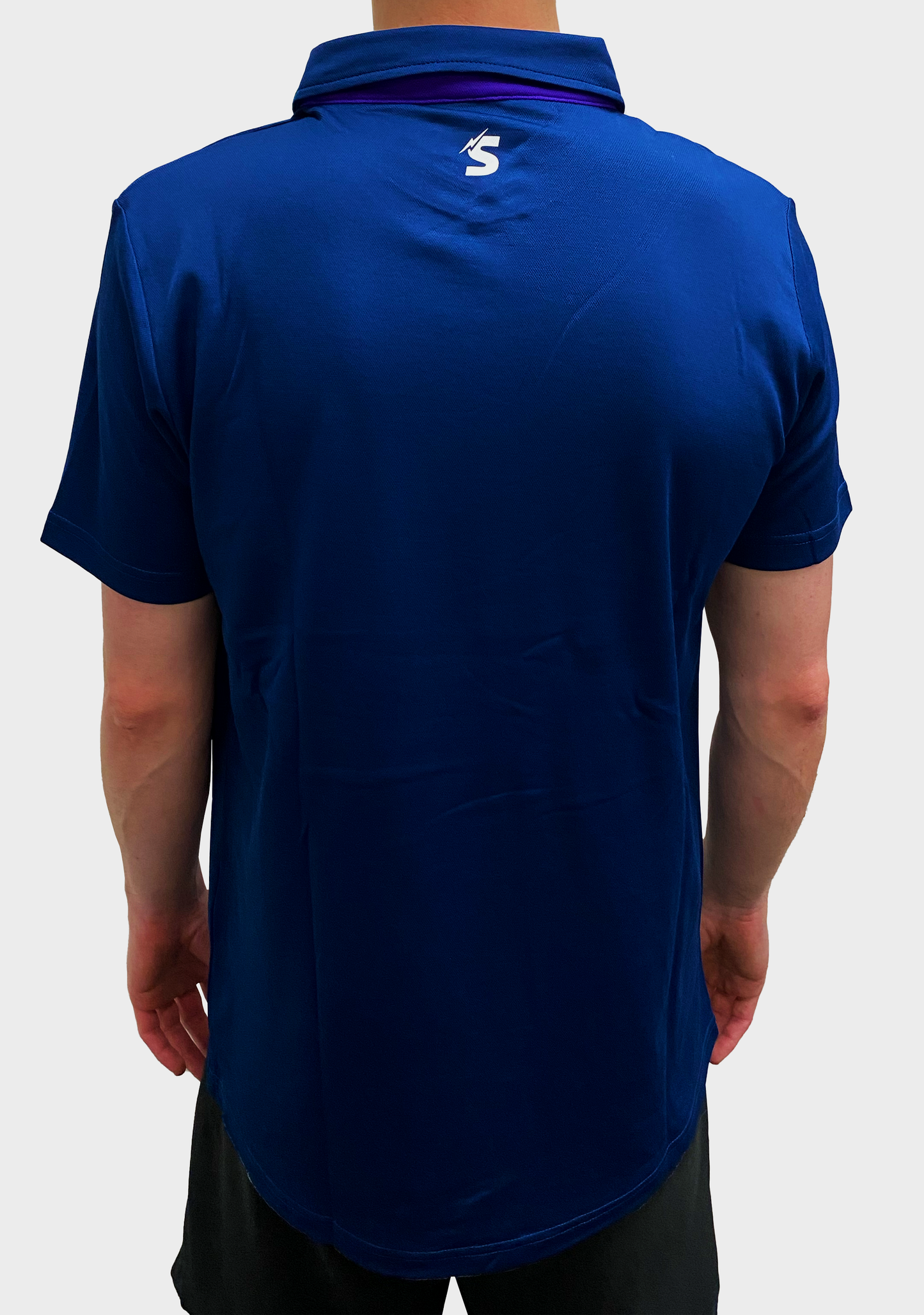 Castore Mens Melbourne Storm Media Polo Players <br> JCMSMTRMP1P-NAVY