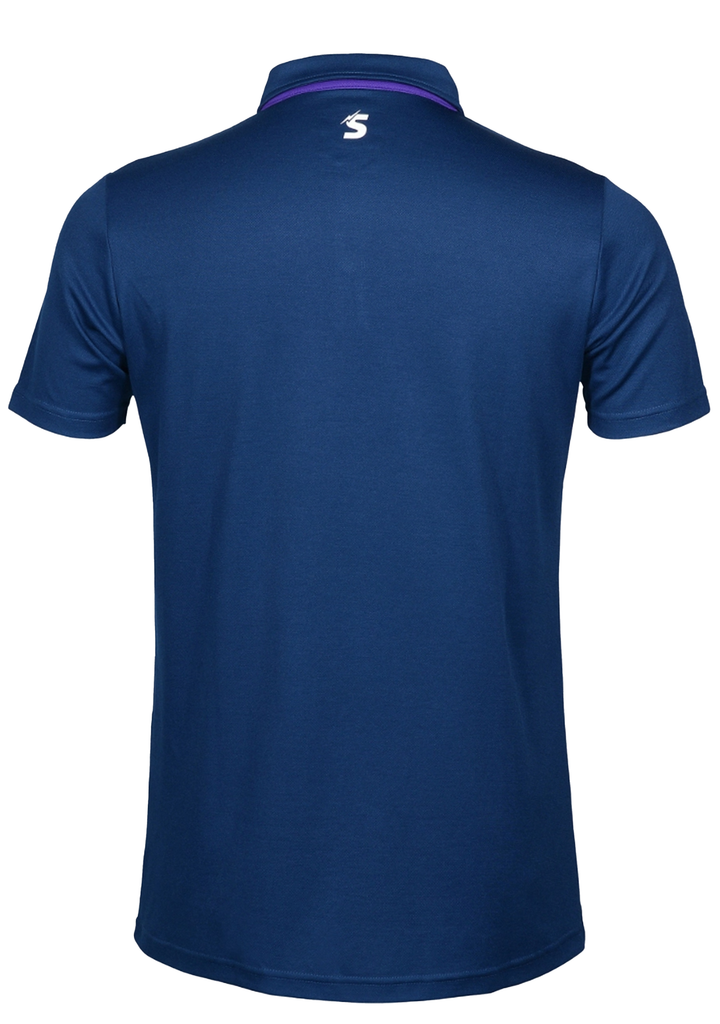 Castore Mens Melbourne Storm Media Polo Players <br> JCMSMTRMP1P-NAVY