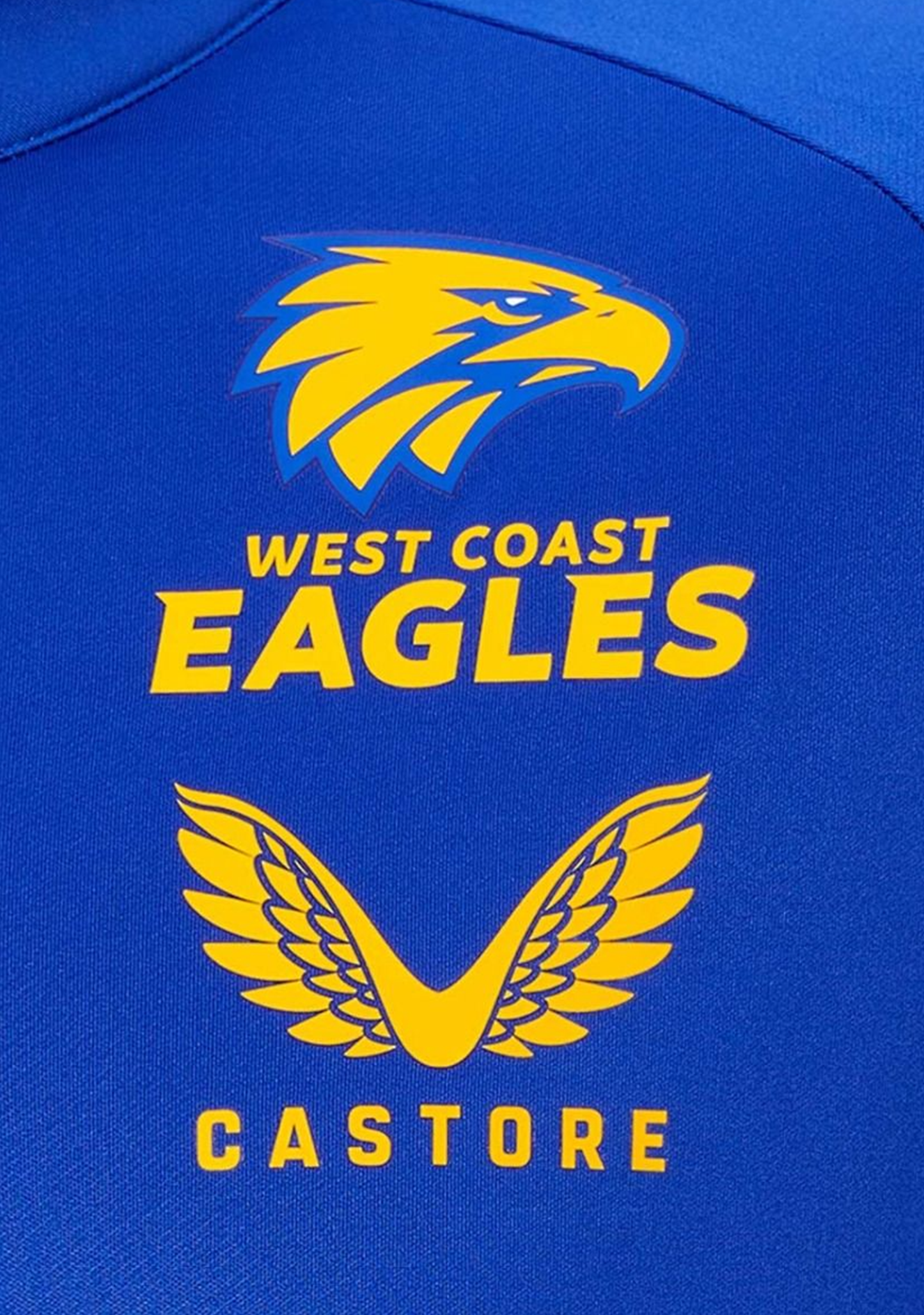 Castore West Coast Eagles 2022 Mens Training Quarter Zip Top