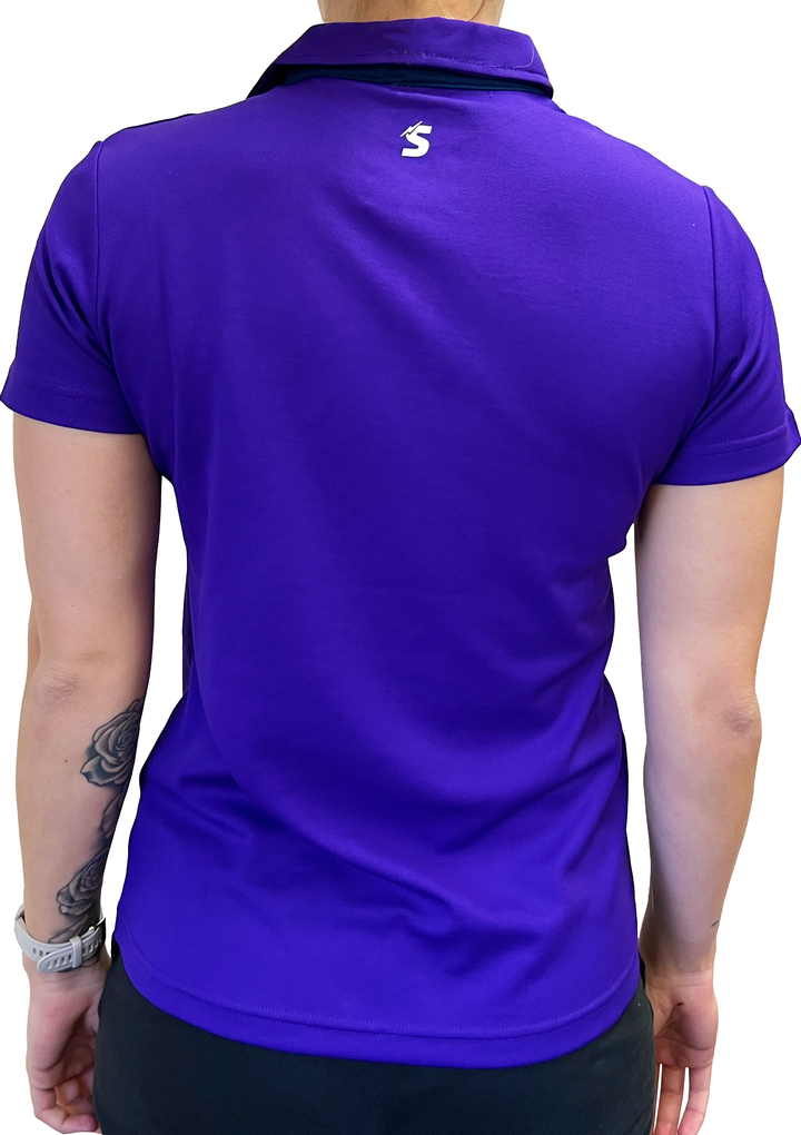 Castore Womens Melbourne Storm Media Polo Players <br> JCMSWTRMP1P