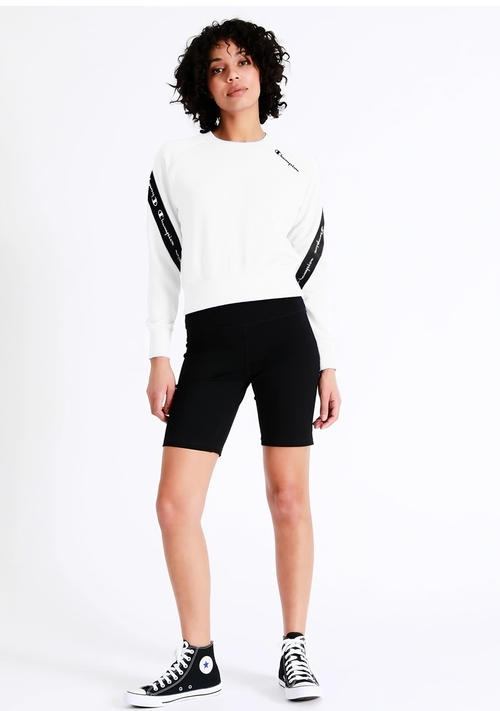 Champion Womens EU Rochester Tape Pullover <br> CRRWA1 WIT