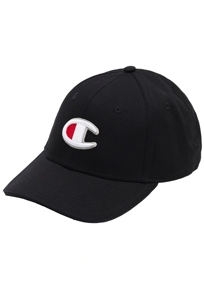 Champion Act Logo Cap Black <br> ZYRTN BLK