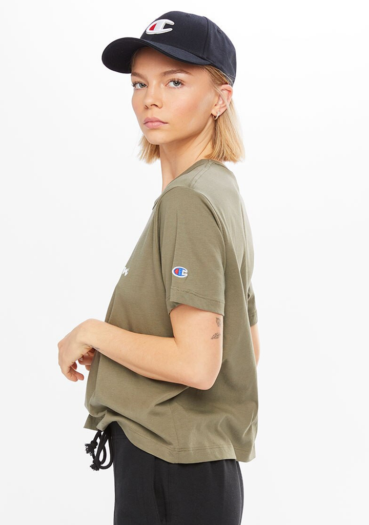 Champion Act Logo Cap Black <br> ZYRTN BLK
