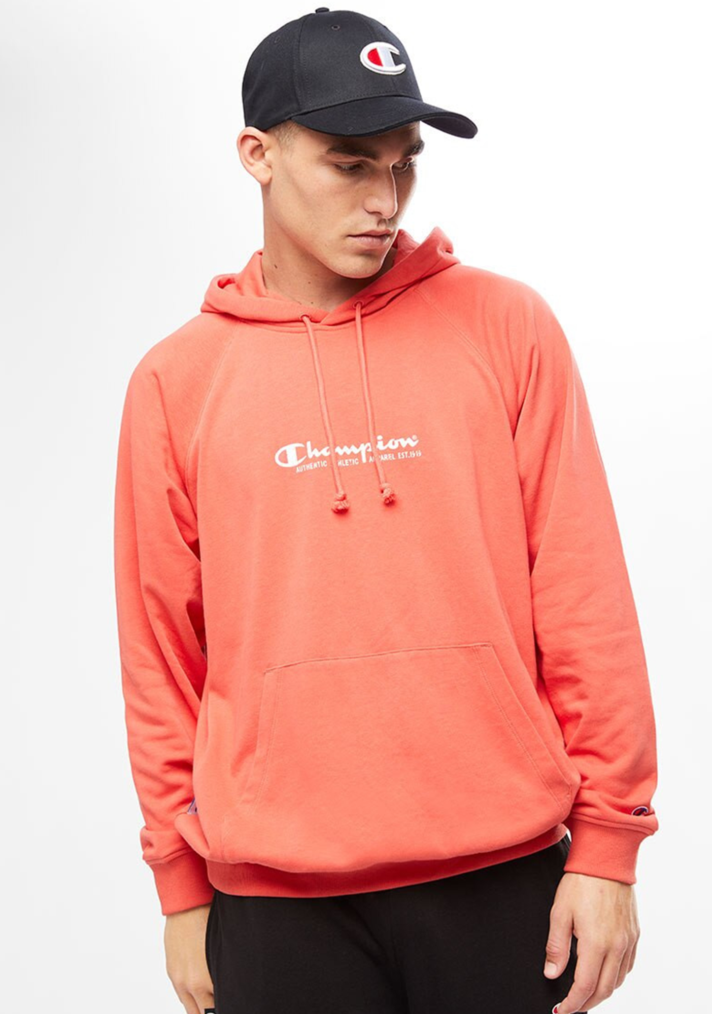 Champion Act Logo Cap Black <br> ZYRTN BLK