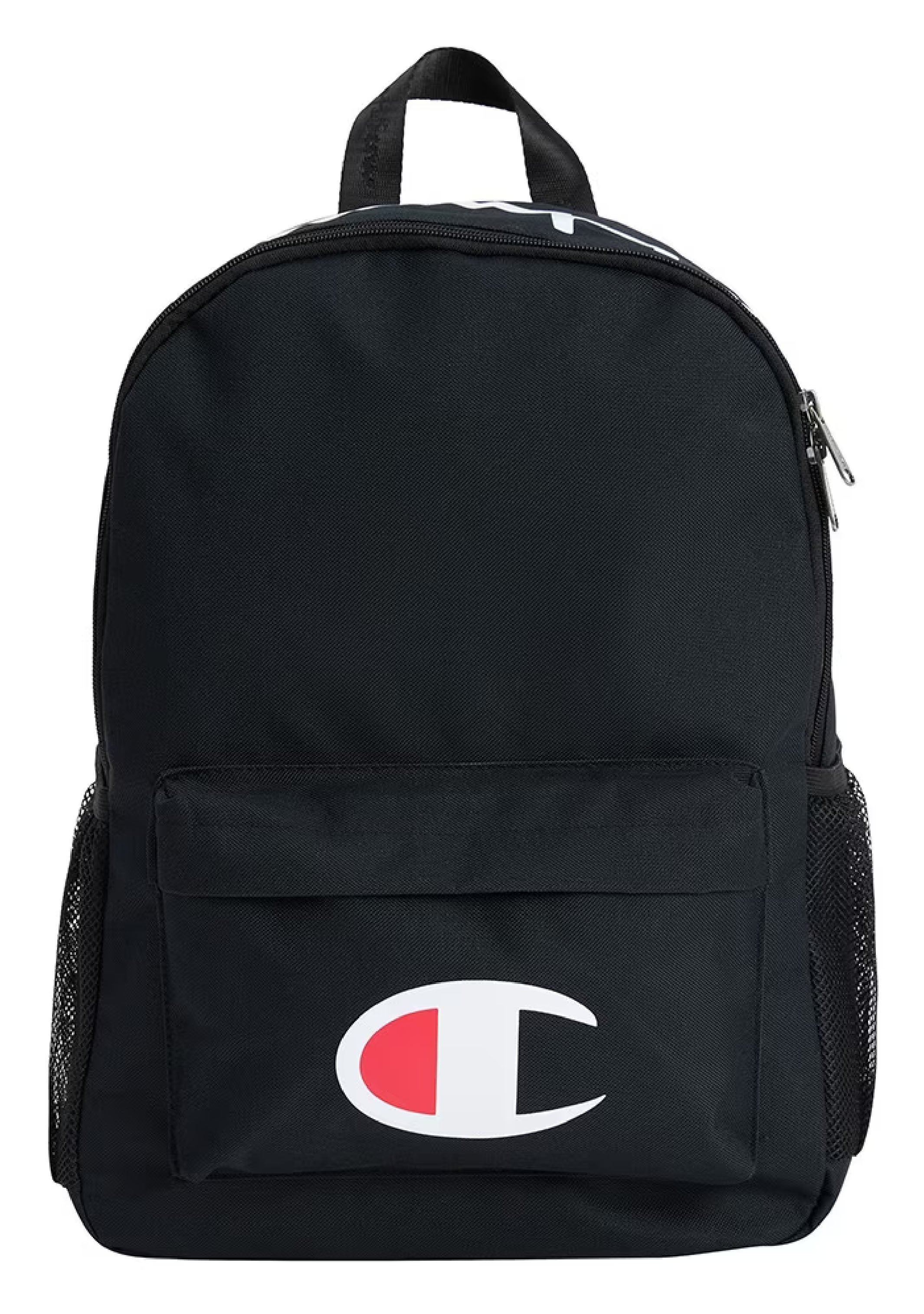 Champion Medium Backpack and Script Cap Pack ZYCRN BLK Jim Kidd Sports