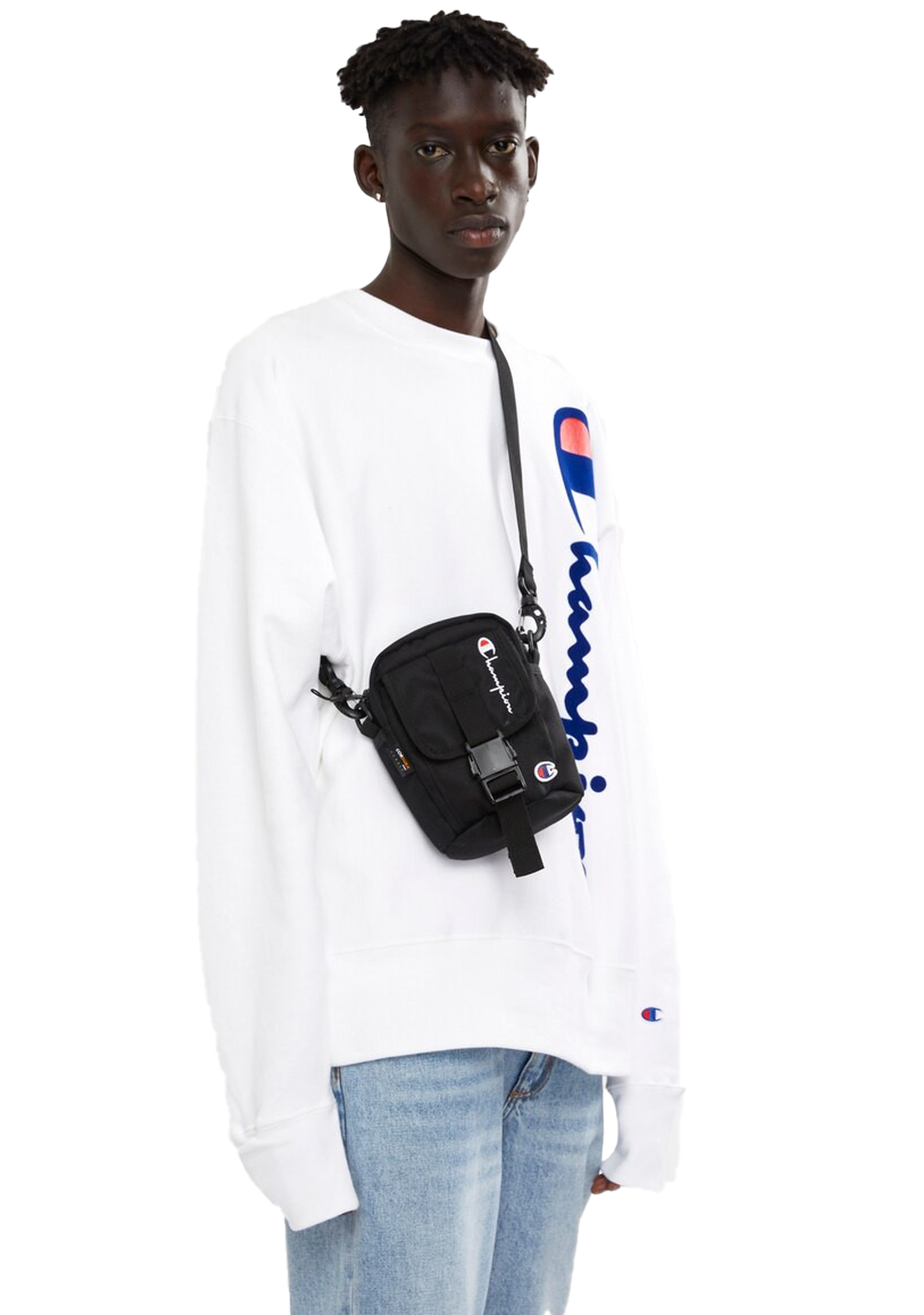 Champion Cordura Small Side Bag ZYRXA1 BLK Jim Kidd Sports