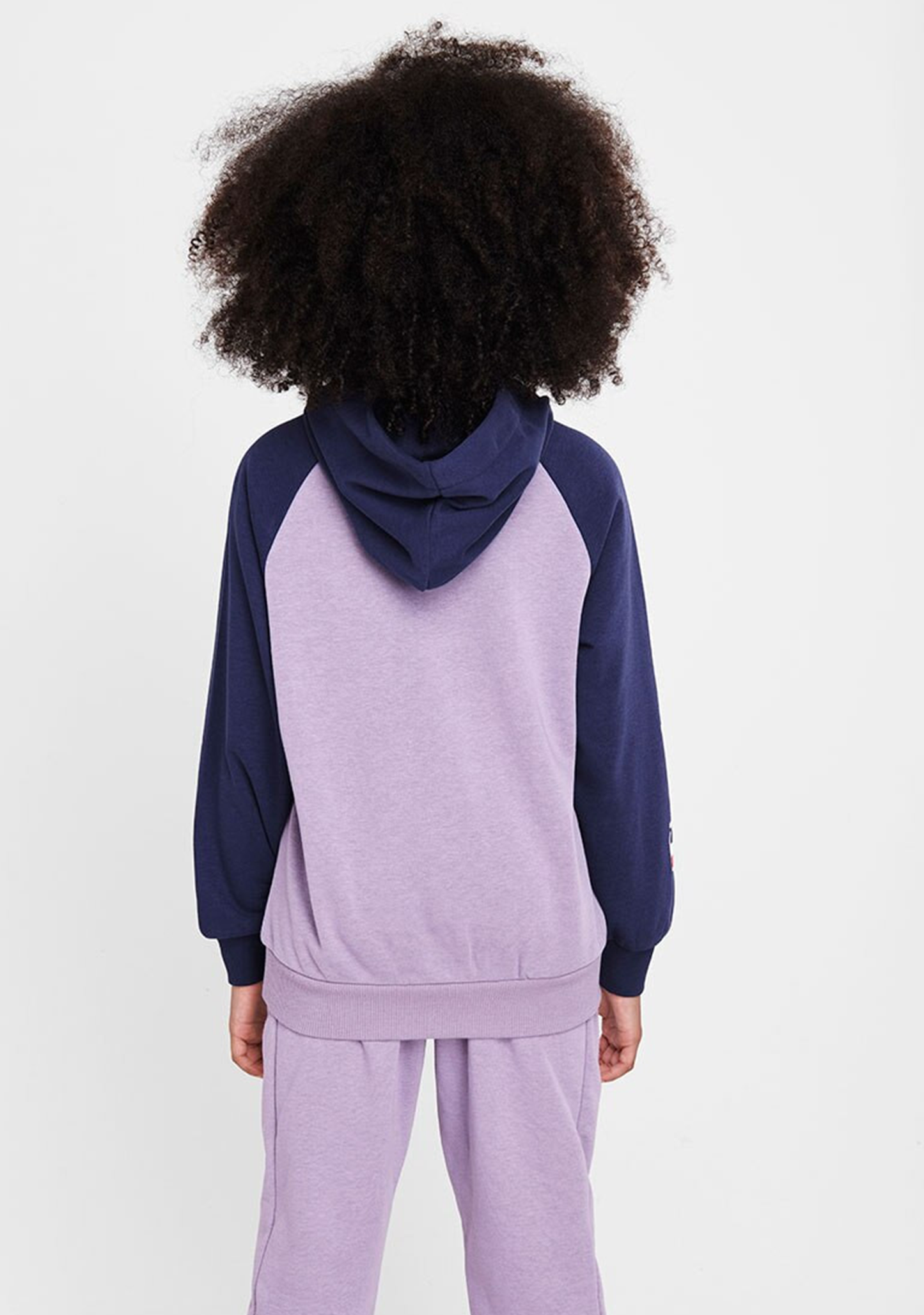 Champion Junior Lightweight Terry Colour Block Hoodie